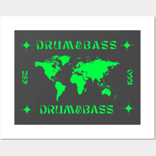 DnB Worldwide Posters and Art